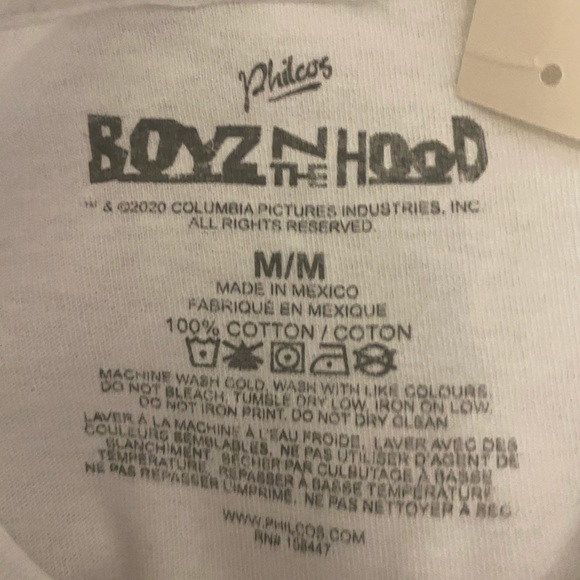 ⚫️🆕 Boyz N the Hood cropped tee medium - Picture 6 of 6